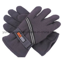 Venta al por mayor de hombres polares fleece guantes / mitones